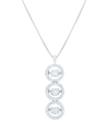 Diana M. Fine Jewelry 14k 1.00 Ct. Tw. Diamond Floating Pendant Necklace