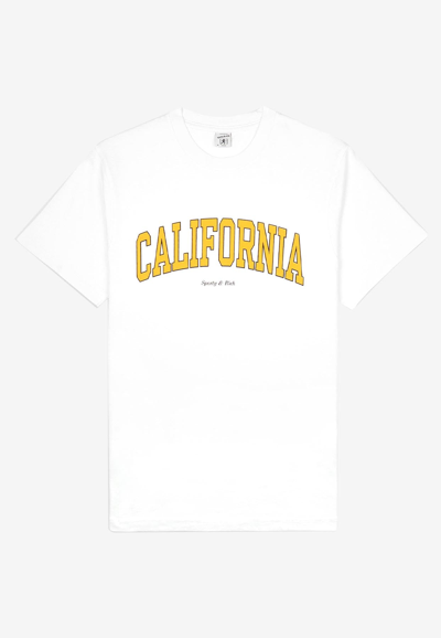 Sporty And Rich California T-shirt White
