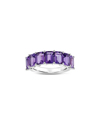 Diana M. Fine Jewelry 14k Amethyst Half-eternity Ring