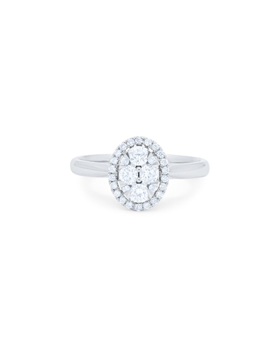 Diana M. Fine Jewelry 14k 0.50 Ct. Tw. Diamond Ring In Silver