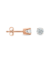 Diana M. Fine Jewelry 14k Rose Gold 0.25 Ct. Tw. Diamond Studs