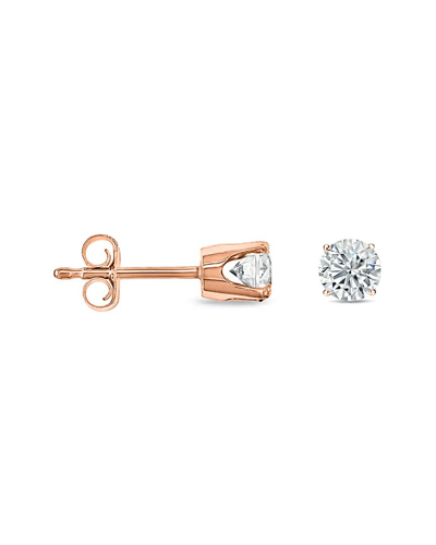 DIANA M. DIANA M. FINE JEWELRY 14K ROSE GOLD 0.25 CT. TW. DIAMOND STUDS