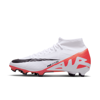 Nike Men's Mercurial Superfly 9 Academy Multi-ground High-top Soccer Cleats In Weiss