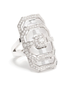 STATEMENT PARIS STERLING SILVER MY WAY DIAMOND RING