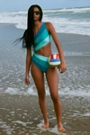 Beach Riot Joyce One Piece In Comic Colorblock