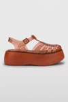 MELISSA POSSESSION PLATO JELLY PLATFORM SANDAL IN BROWN, WOMEN'S AT URBAN OUTFITTERS