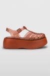 Melissa Possession Plato Jelly Platform Sandal In Brown