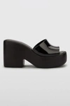 Melissa Posh Jelly Heel In Black, Women's At Urban Outfitters