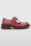 Melissa Jackie Jelly Mary Jane Shoe In Burgundy/red, Women's At Urban Outfitters
