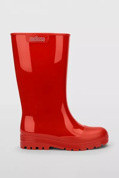 Melissa Welly Rain Boot In Red