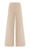 ELCE EXCLUSIVE LYLA COTTON WIDE-LEG PANTS