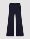 Joseph Gabardine Stretch Tafira Trousers In Navy
