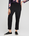 Chico's Bungee Cropped Pants In Black Size 20/22 |  Zenergy Activewear In Black