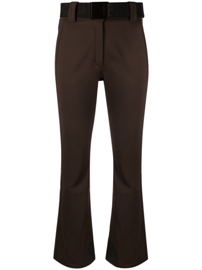 Goldbergh Pippa Softshell Ski Trousers In Brown