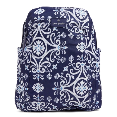 Vera Bradley Lighten Up Sporty Compact Backpack In Blue