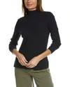 Xcvi Wearables Dewitt Turtleneck Top In Black