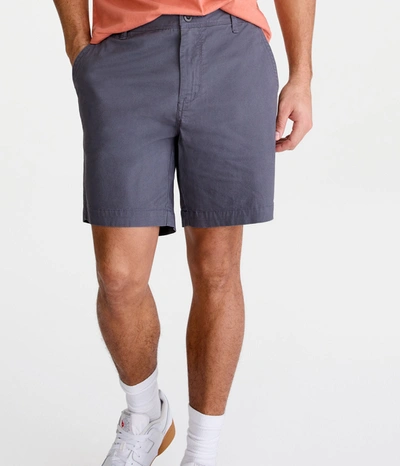 Aéropostale Beach Chino Shorts 7.5" In Grey