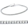 POMPEII3 14K WHITE OR YELLOW GOLD ROUND-CUT DIAMOND TENNIS BRACELET 2CTTW 7" WOMEN'S