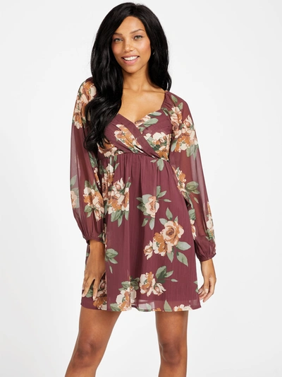 Guess Factory Ellenoir Floral Dress In Multi