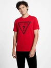 Guess Factory Bolton Logo Crew In Red