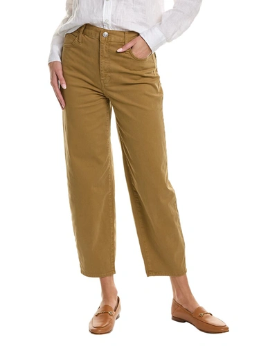 Frame Ultra High-rise Barrel Jean In Brown