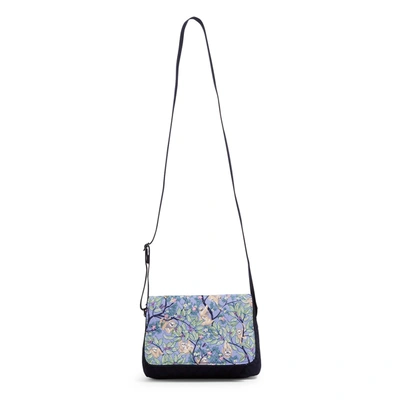 VERA BRADLEY MICROFIBER CONVERTIBLE FLAP CROSSBODY