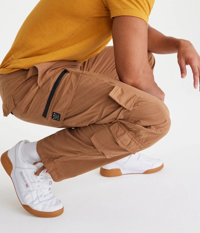 Aéropostale Tech Utility Pants In Brown
