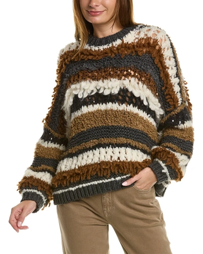 Brunello Cucinelli Sweater In Multi
