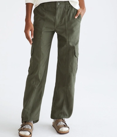 Aéropostale Cinched Hem Utility Cargo Pants In Green