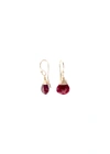 A BLONDE AND HER BAG JILL SHORT DROP EARRING IN RUBY