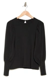 MADEWELL MADEWELL PUFF SLEEVE BRUSHED JERSEY TOP