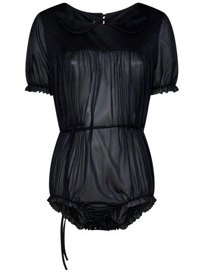 Maison Margiela Dresses Black In Nero