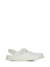 Birkenstock 1774 Iii Tokio Suede Slippers In Bianco