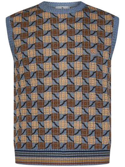 Etro Gilet In Beige