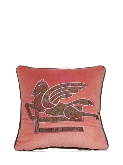 Etro Home Cuscino New Somerset  In Rosa