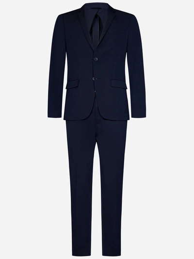 Calvin Klein Suit In Azul