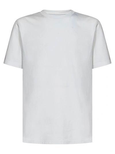 Maison Margiela White Crewneck T-shirt In Bianco