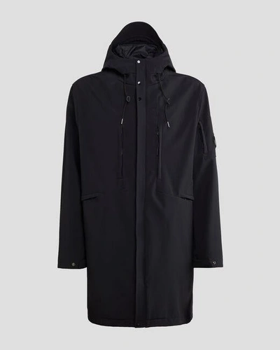 C.p. Company Coats In Black