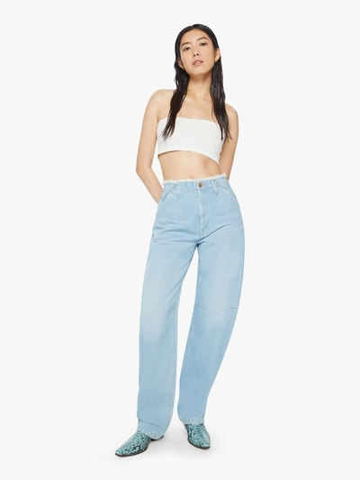 Mother Snacks! The Kegger Heel Sweet And Sour Jeans In Blue