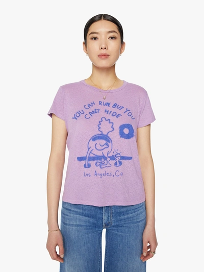 Mother The Lil Sinful You Can Run T-shirt In Purple