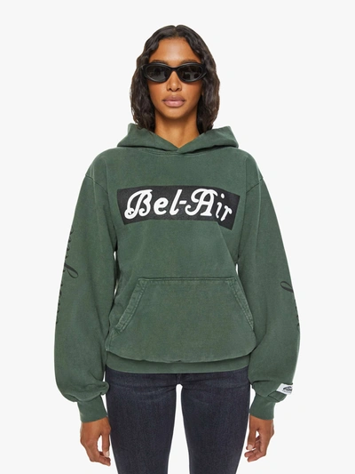 Cloney Bel-air Pull Over Hoodie Forest In Green