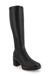 Journee Collection Alondra Tru Comfort Knee High Platform Boot In Black