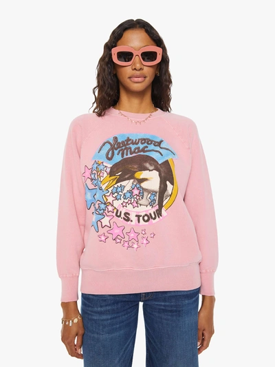 Madeworn Fleetwood Mac Sweatshirt Petal T-shirt In Pink