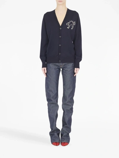 Maison Margiela Cardigan-xs Nd  Female In 511 Navy