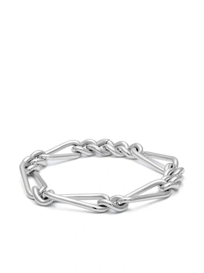 Maor Unity Curb Bracelet In Silver