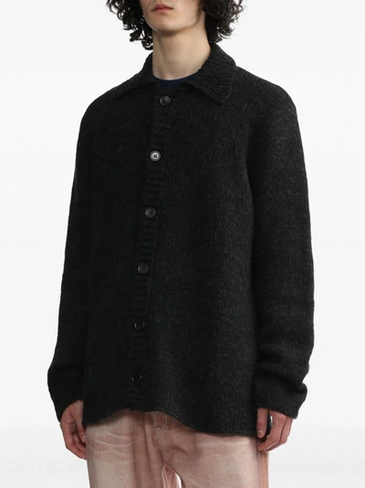 Our Legacy Cardigan  Men In Shadow Black