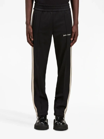 Palm Angels Track Pants Clothing In Black White