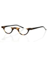 Eyebobs Topless Semi-rimless Acetate Readers In Brown Pattern