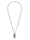 Werkstatt:münchen Come Together Chain-link Necklace In Silver