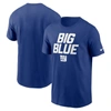 Nike Royal New York Giants Local T-shirt In Royal